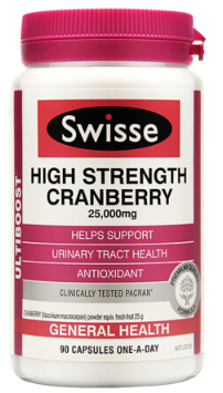 Swisse Ultiboost High Strength Cranberry 25,000mg (高浓度蔓越莓精华胶囊)