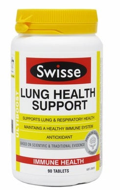 Swisse Lung Health Support 90 Tablets (清肺片 90粒)