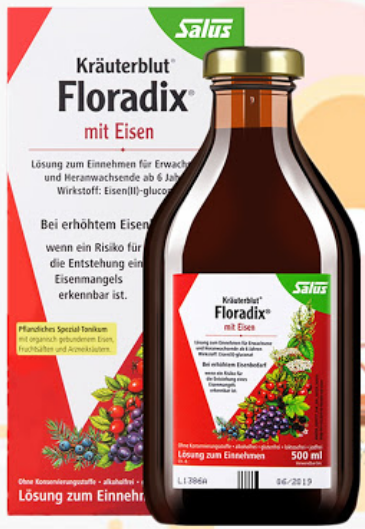 Floradix mit Eisen 紅鐵元 500ml