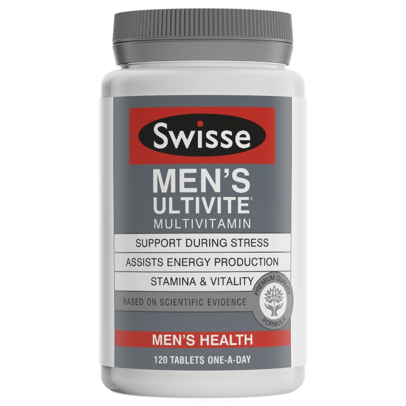 Swisse Men's Ultivite 120 Tablets (男士复合 120粒)