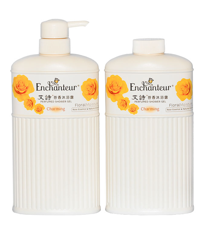 Enchanteur Perfumed Shower Gel (1+1 Pack) (艾诗 芬香沐浴露 (泵+补充装)) 550mL