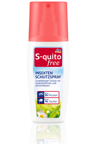 S-quito free Mosquito Repellant (S-quitofree 防蚊虫叮咬驱蚊喷雾) 100mL