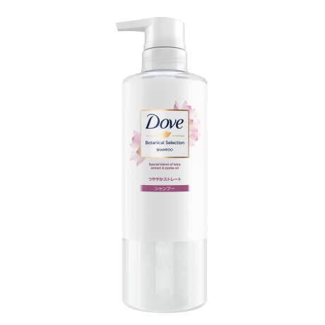 Dove Botanical Selection Shampoo (多芬日本植萃直顺防开叉 洗发乳) 500g