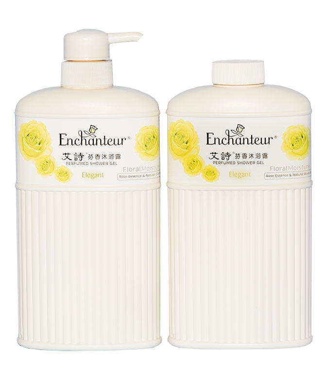 Enchanteur Perfumed Shower Gel (1+1 Pack) (艾诗 芬香沐浴露 (泵+补充装)) 550mL