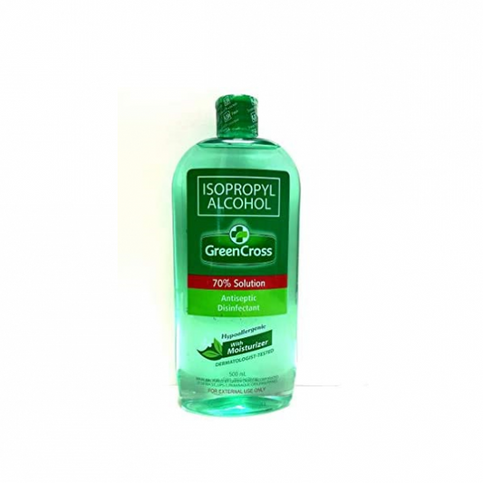 Green Cross 70% Isopropyl Alcohol with Moisturizer (Green Cross 酒精加保湿剂)